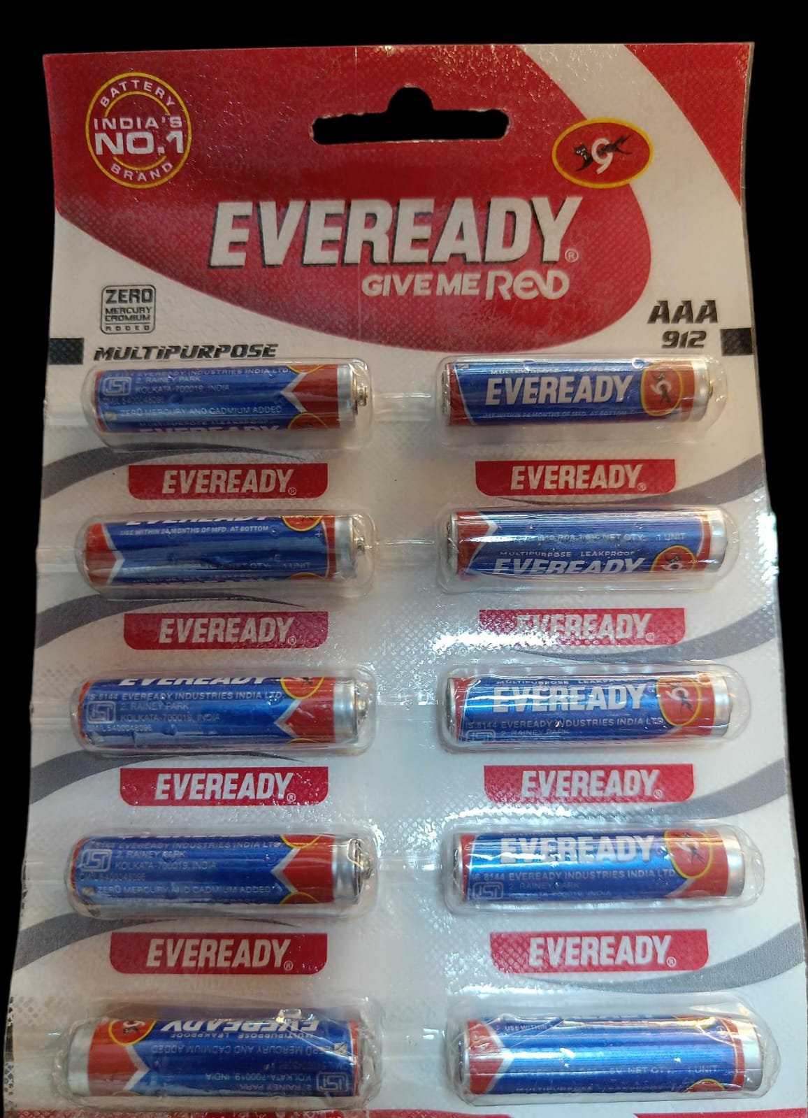 BATTERY AAA  EVEREADY